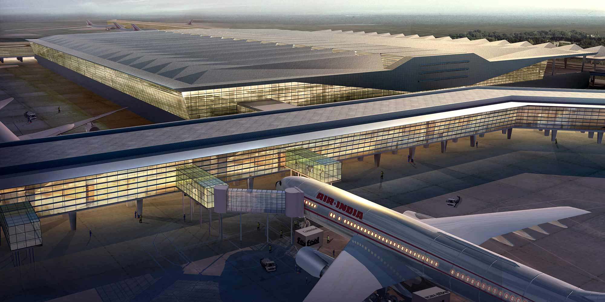 Architectural Visualisation – Airport Terminal Launch